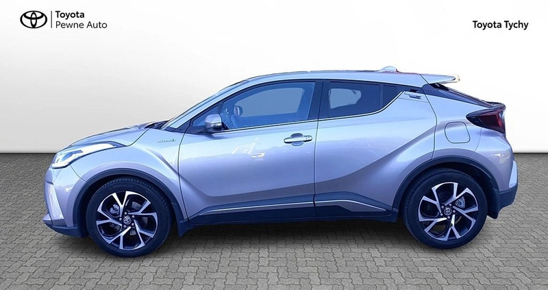 Toyota C-HR cena 108900 przebieg: 55129, rok produkcji 2021 z Tychy małe 211